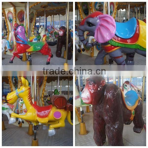 Luxury carousel series entertainment park carnival park carousel for family