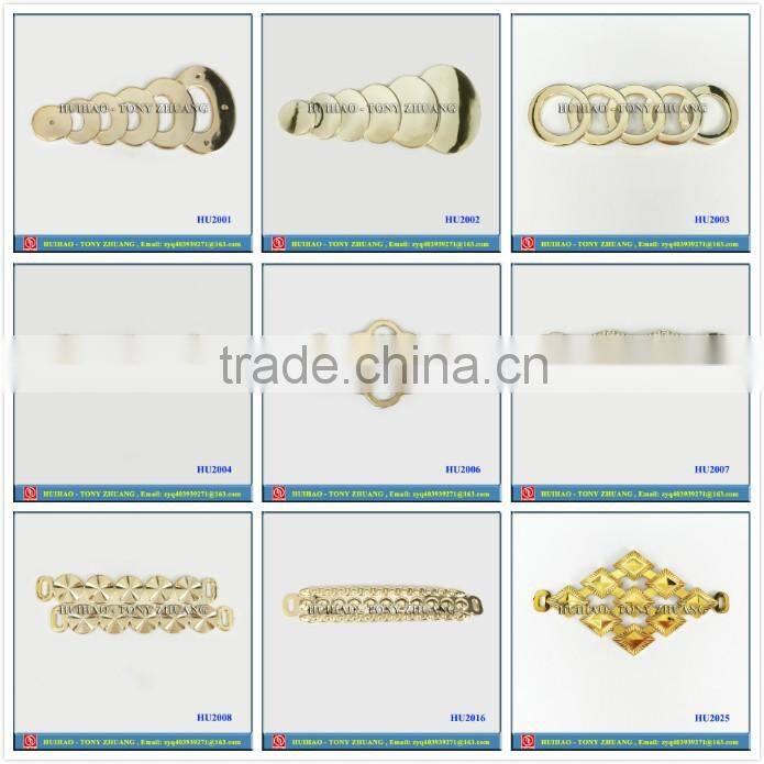 Wholesales gold TPU shoes chain accessories