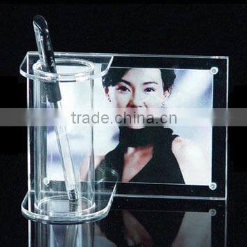 elegant high transparent acrylic fancy handmade pen dispplay holder wholesale
