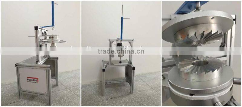 Manual toilet soap wrapping machine plants