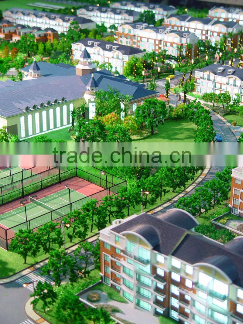 SH Model/ Villa District Building Model Maquette Maker