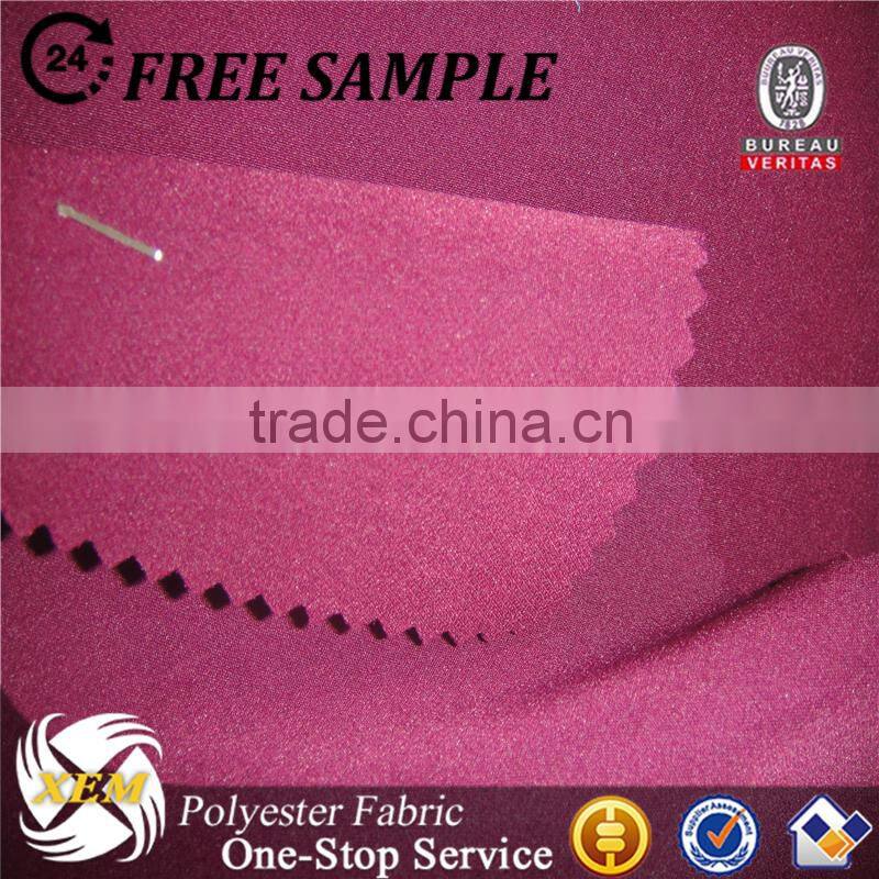 New design 4 way elastic fabric double layer chiffon fabirc