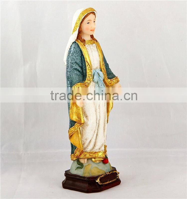 colourful antique the virgin mary decoration