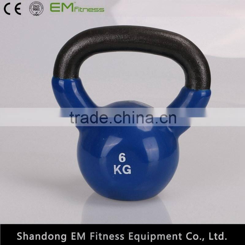 new products China factory price vinyl kettlebell