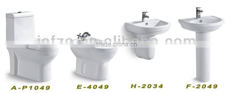 1054 ceramic sanitary ware dual flush toilet