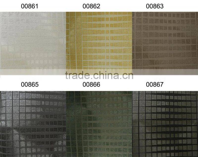 fashion tangram bonny pvc wallpaper