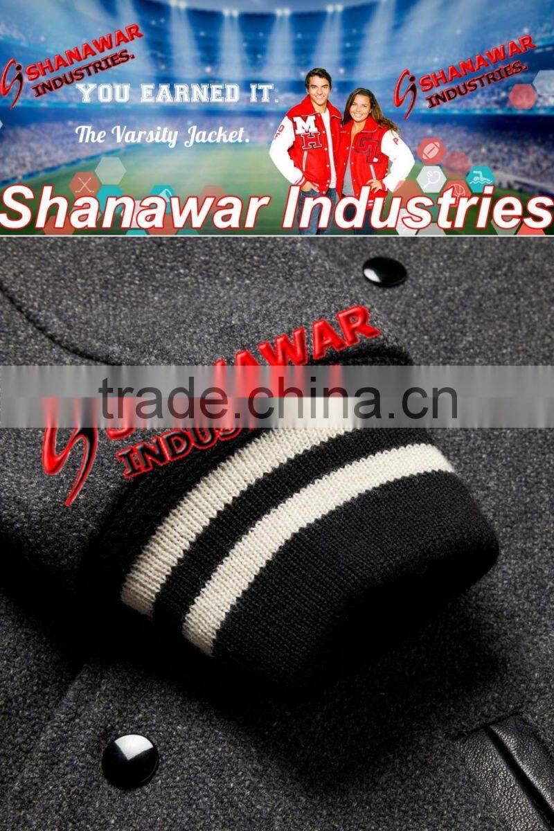 Mens Womens Varsity letterman jackets with hood, custom varsity jacket with chenille patches & embroidery logos, varsity jacket