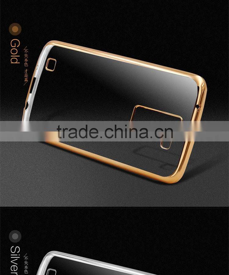 LZB Luxury Electroplating TPU Case for LG K8,For LG K8 Case