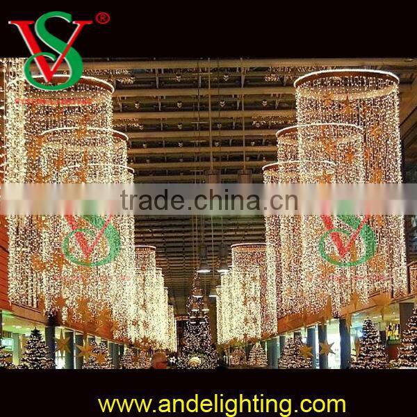 3M Hot sale christmas party wedding decoration ceiling curtain light