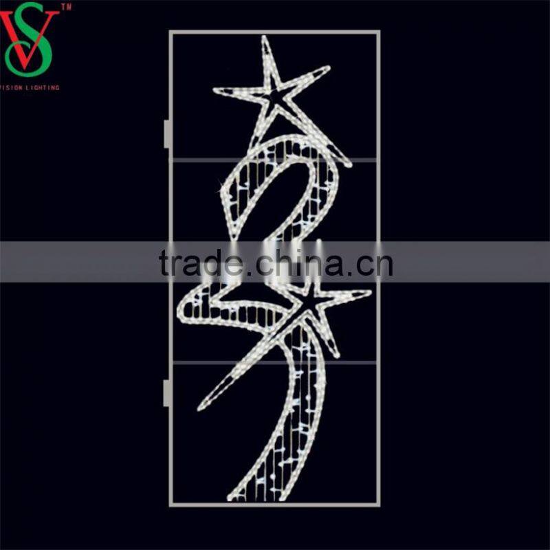 2D frame light led light angel for Christmas outdoor decorations