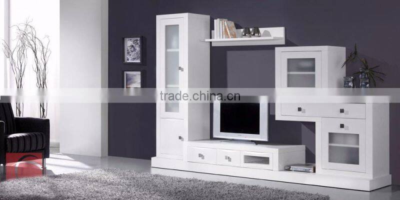 2016 modern living room furniture lcd tv cabinet design
