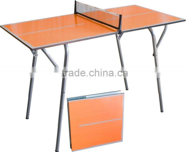 Factory Promotion Telescopic leg mini table tennis table