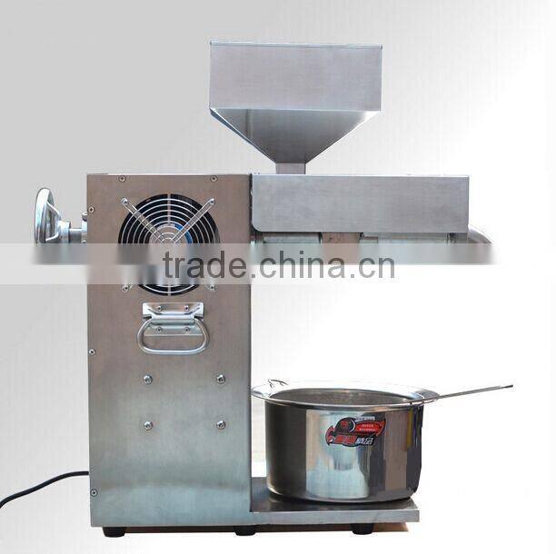 Best quality guarantee cold press mini oil press machine made by stainless steel