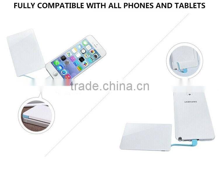 2016 Mobile Accessories Wholesale Power Bank 2500 mAh Slim Power Bank