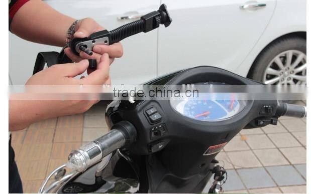 smart phone holder motorcycle rearview mirror mount for all mobile phone GPS 360 degree rotate new arrival