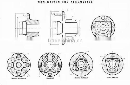 wheel hub bearing & Jeep front wheel bearing 513084