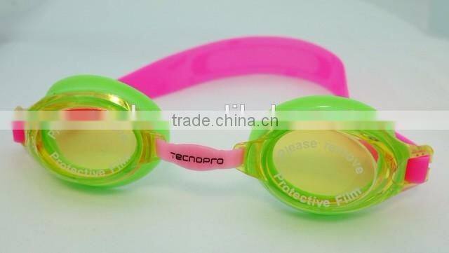 KJ02 - Best Selling Cute Comfortable Anti-Glare Kids Children Junior Swimming Goggles