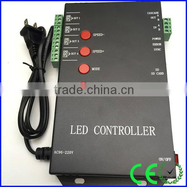 high quality programmable full color led controller t-4000