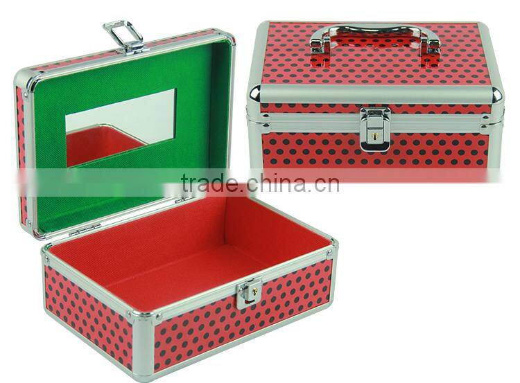 Wholesale Big Size Pot Pattern Antique Leather Jewelry Box