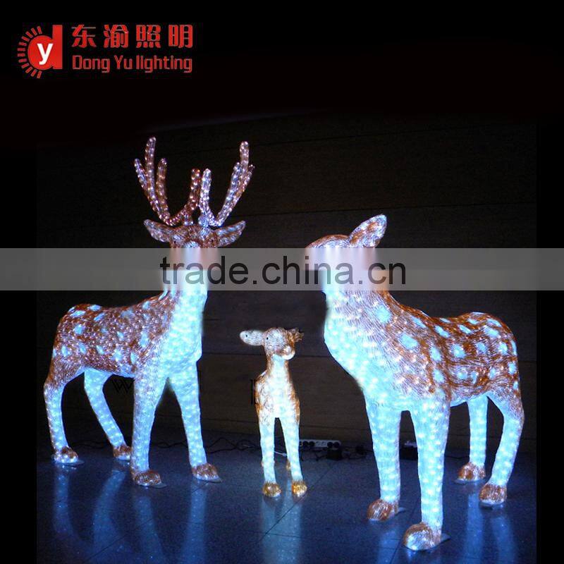 LED 3D deer motif light/animal motifs