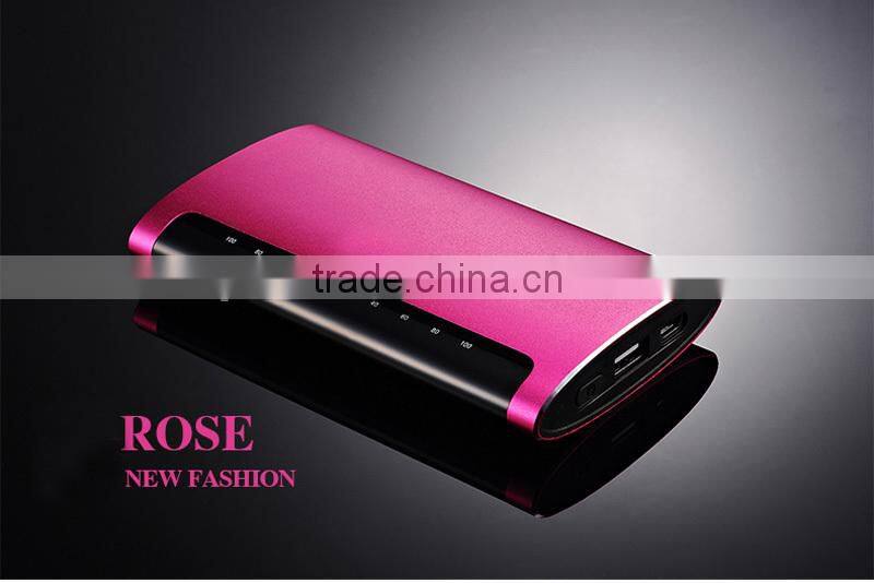 new product features beautiful profile 12000mah power bank