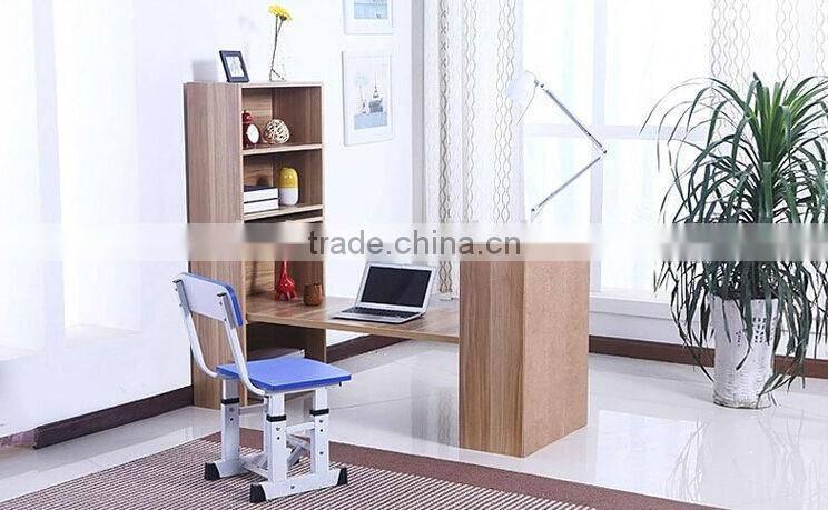 NOAHSION E1 Grade Modern Style Computer Table With Bookcase