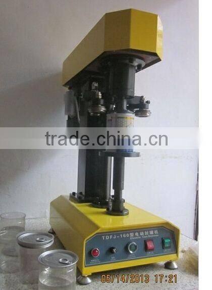TDFJ-160 small sealing machine/aluminum can sealing machine/soda can sealing machine