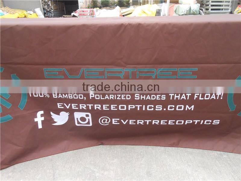 custom cheap wholesale polyester tablecloth