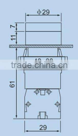 PBS-2BW3462 Push Button Switch