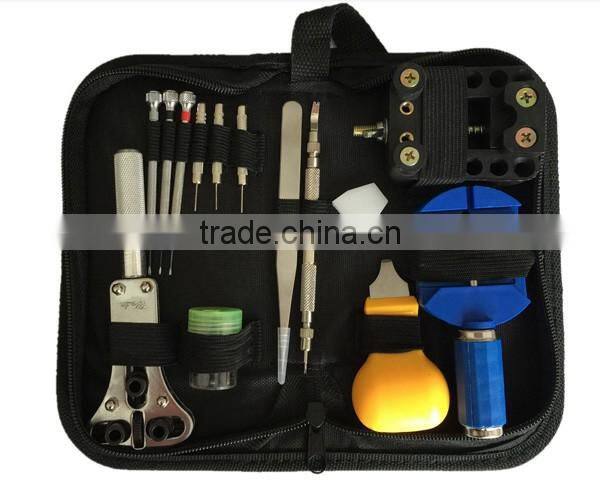 Perfect Watchmaker Repair Tool Kit With Hammer ,Remover ,Opener Mainspring Winder Tool Watch
