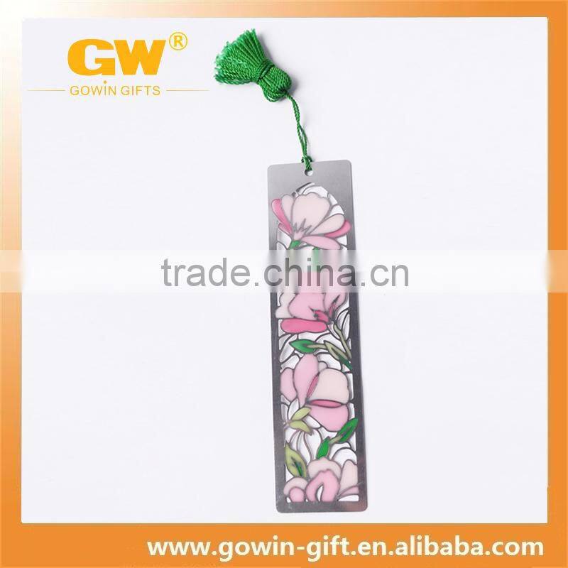promotional cheap metal bookmark