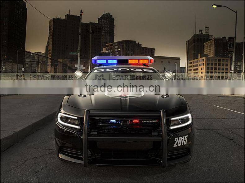 China led police emergency vehicle strobe bule bar lights