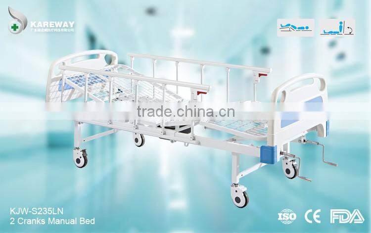 Manual crank medical hospital bed cheap