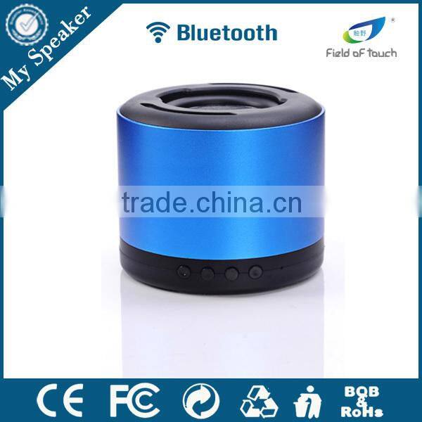 new products 2016 waterproof bluetooth speaker with FM radio