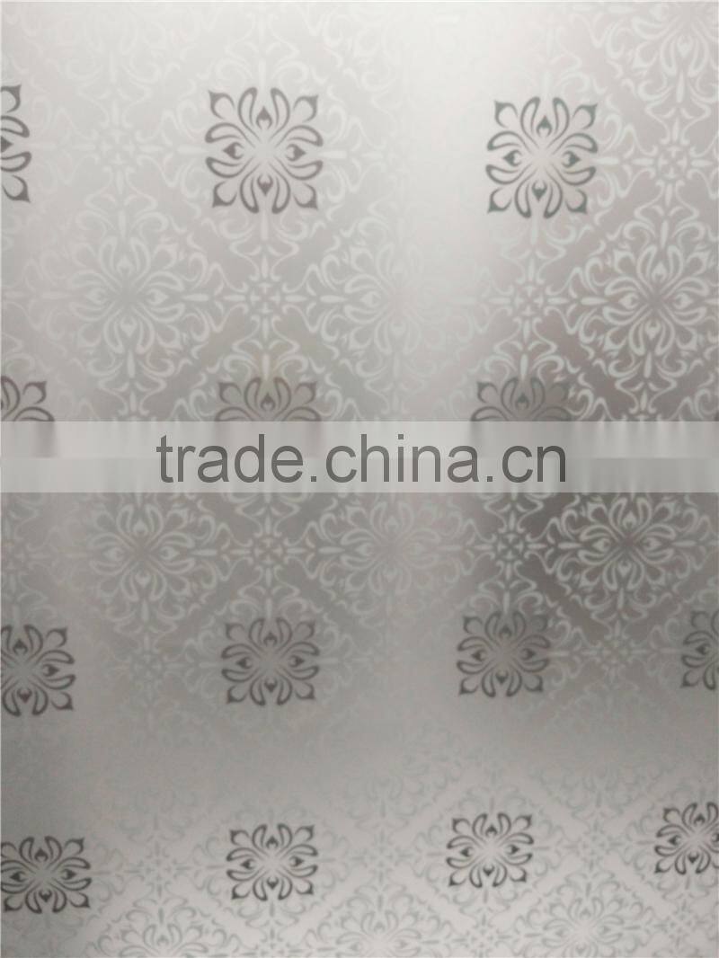 biggest art glass factories in china 4mm shower Art Glass