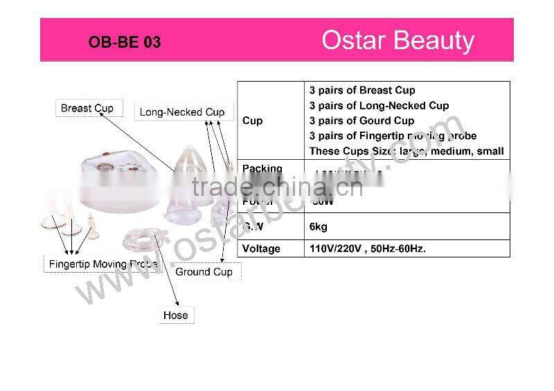Professional breast enlargement machine OB-BE 03