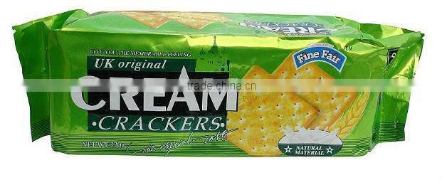 100g/pack cream cracker biscuit