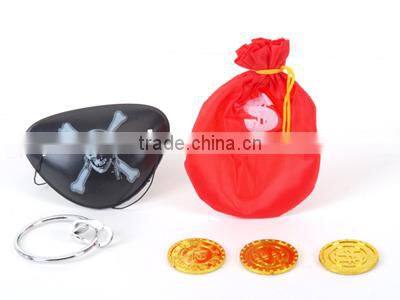 2014 New design pirate pendant&gold coin