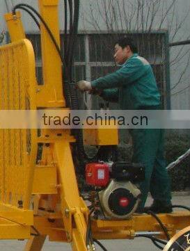 CE 5 ton log loader trailer with crane for tractor / ATV