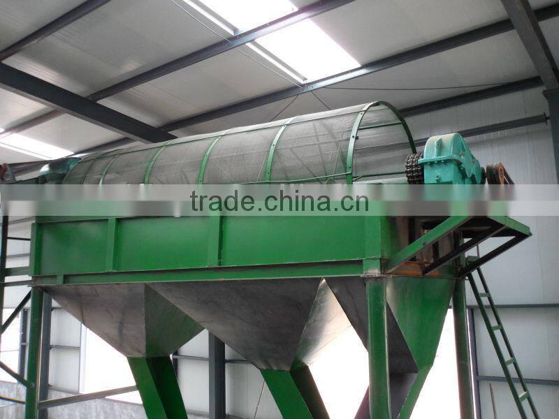 Organic fertilizer sieving machine rotary screen