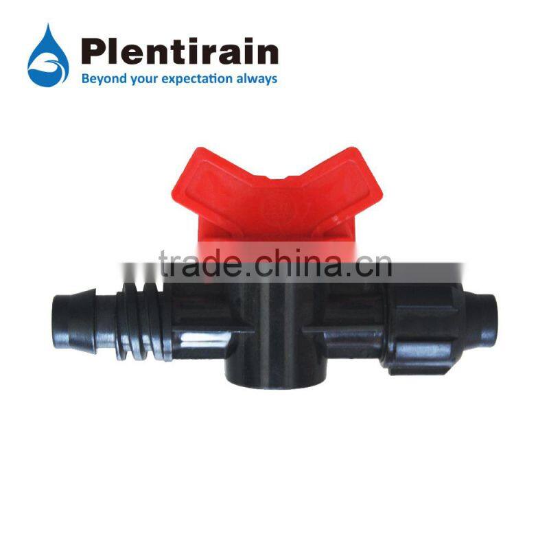 New type plastic mini water valve for drip line and drip tape
