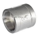 1 1/2 SS 304 SS 316 Stainless Steel Pipe Fittings Socket Banded NPT Female
