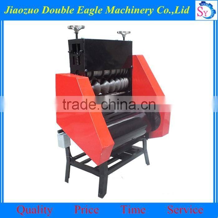 Scrap wire and cable recycling station automatic peeling machine/double peeler