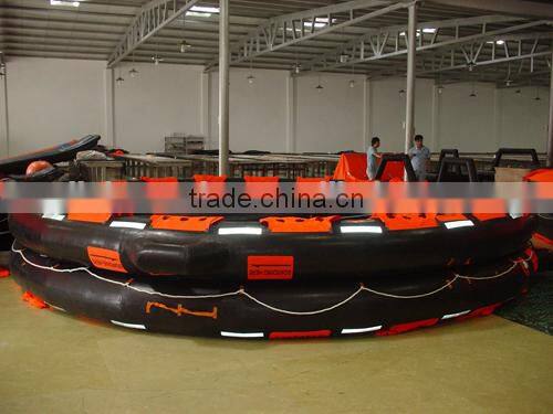CCS EC 25 Persons SOLAS approval type Inflatable Life Raft