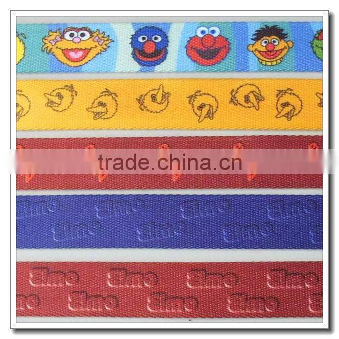 Stripe tubular lanyard for hospital gown