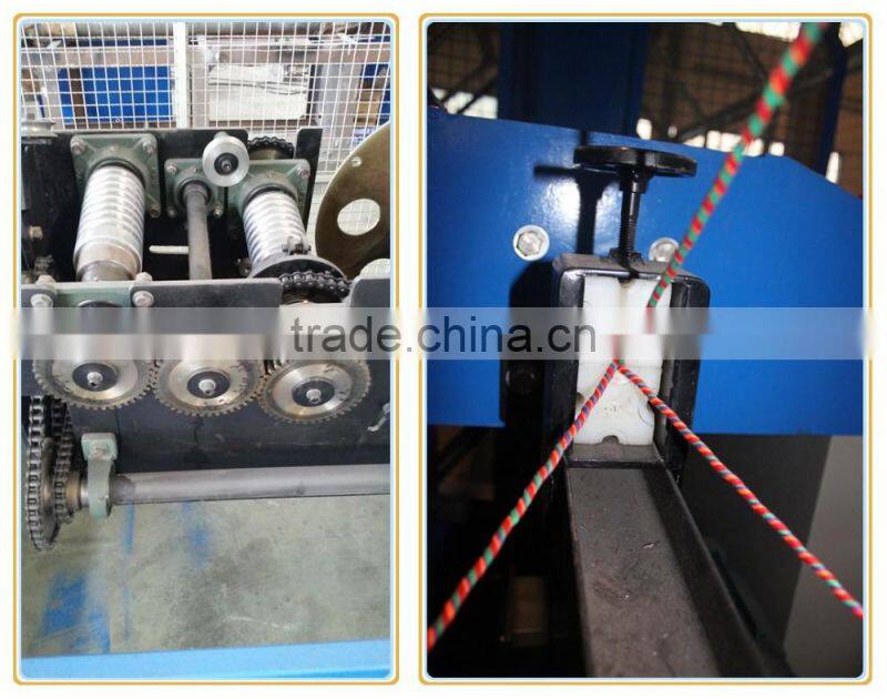 china taian plastic pp pe twine rope twisting machine