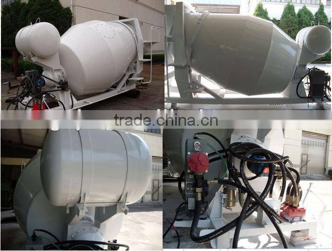1.25m3 hydraulic concrete mixer drum