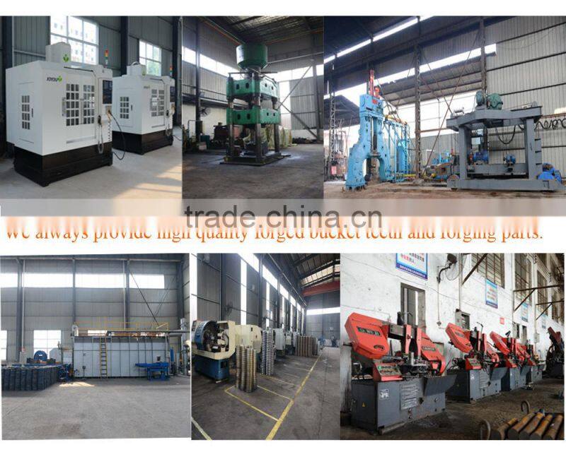 forged digging bucket teeth excavator parts