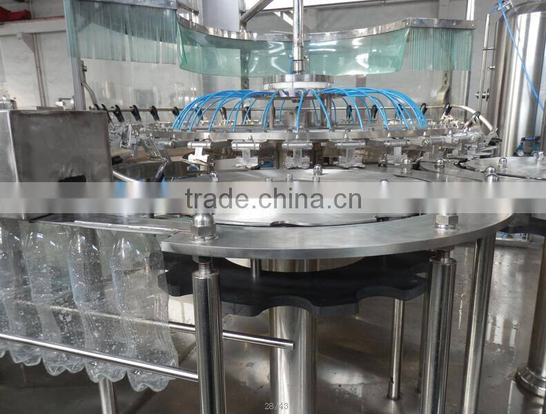 PET Bottled 10000BPH 3 in 1 Purified Water Filling Machine