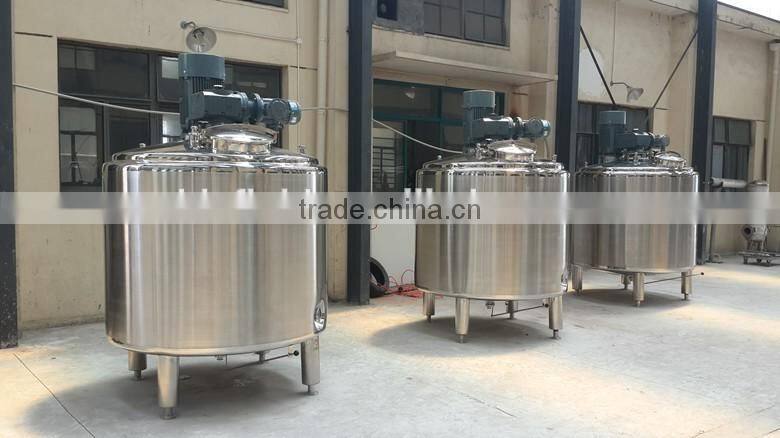 vacuum mixer homogenizer with jam